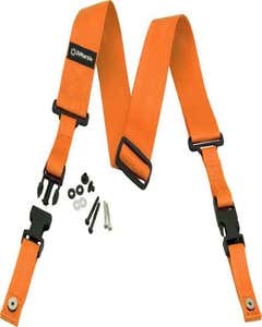 Dimarzio Clip-Lock Guitar Strap - Neon Orange