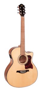 Gilman GA10ENG Acoustic Electric Guitar - Spruce/Walnut
