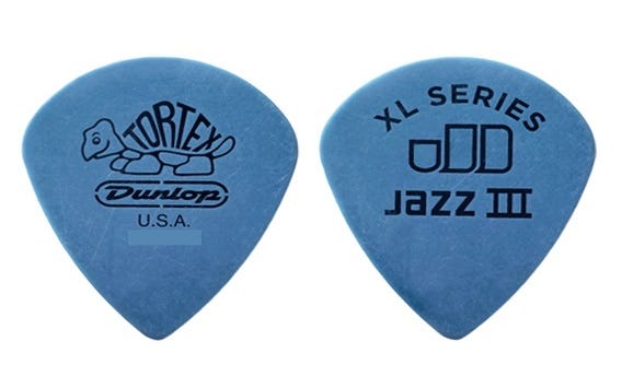 Dunlop Jazz III XL Guitar Pick Pack - 0.73mm (JPT473)