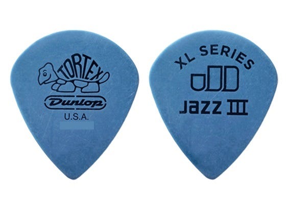 Dunlop Jazz III XL Guitar Pick Pack - 0.88mm (JPT488)