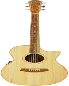 Cole Clark CCAN2EC-BB Acoustic Electric Guitar w/Case - Bunya/Blackwood