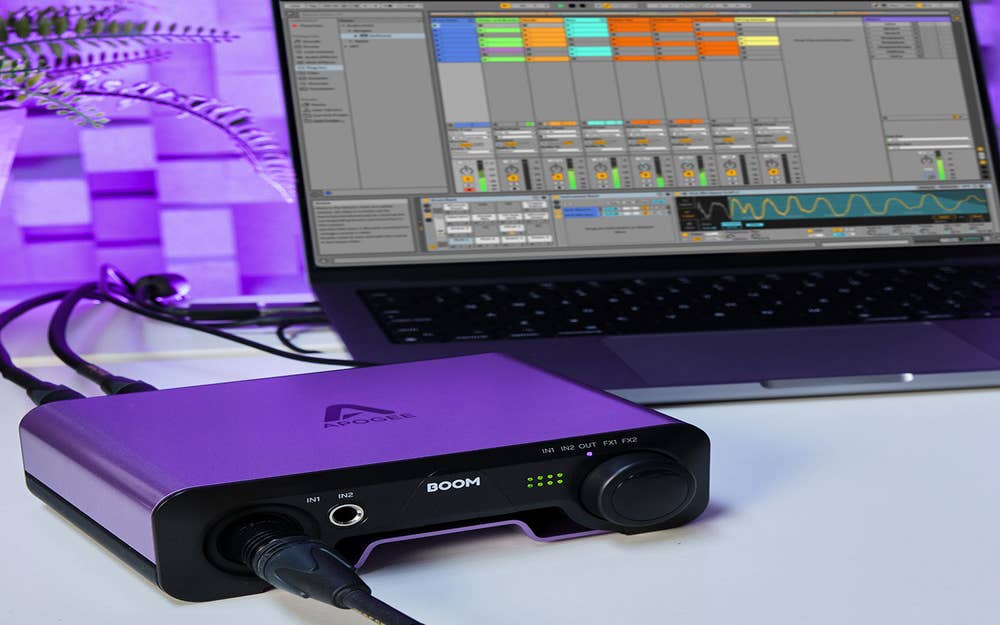 Apogee BOOM 2 X 2 USB-C Audio Interface w/Built in Hardware DSP FX
