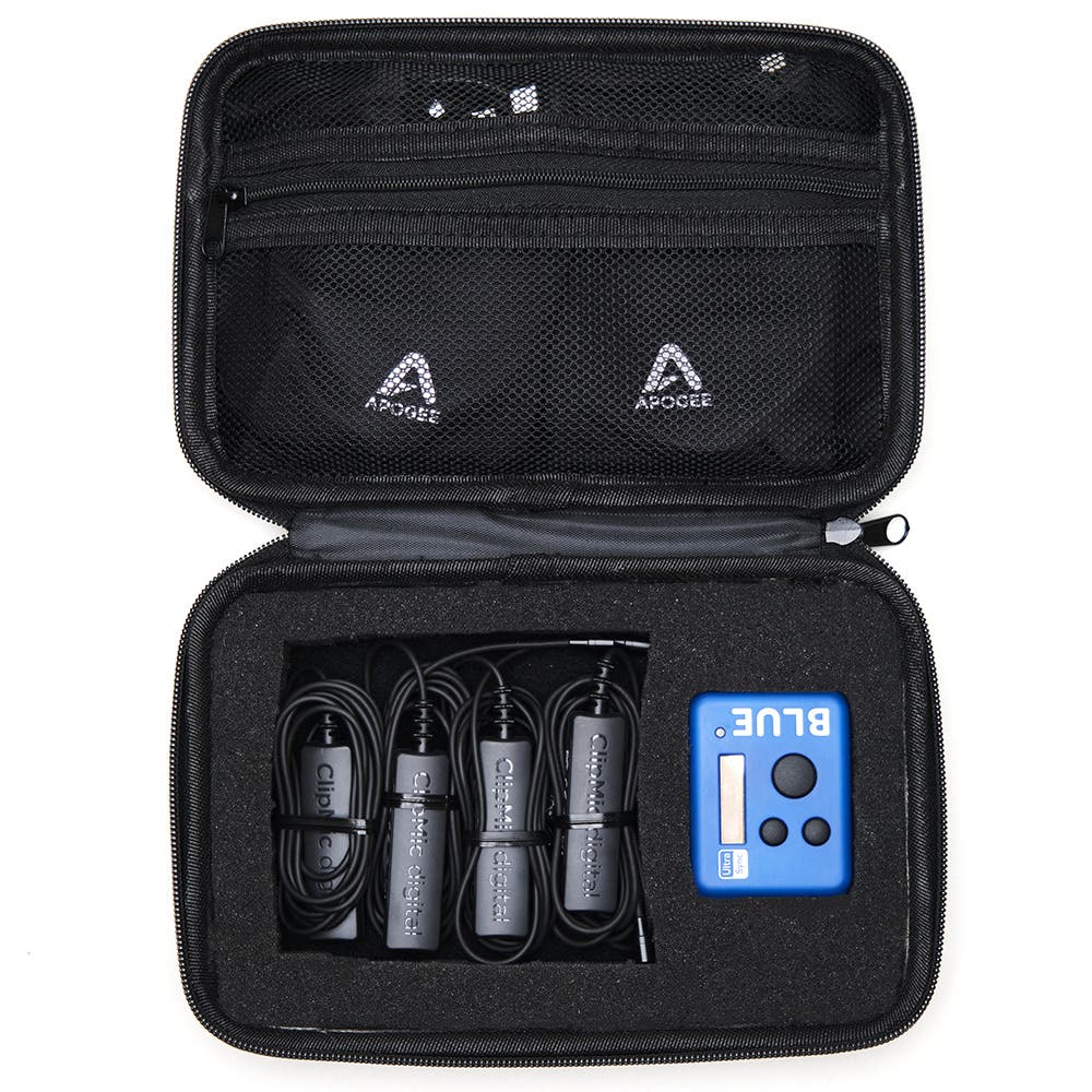 Apogee CLIPMIC Kit 4 (Atomos UltraSync BLUE + 4-Lav Kit)