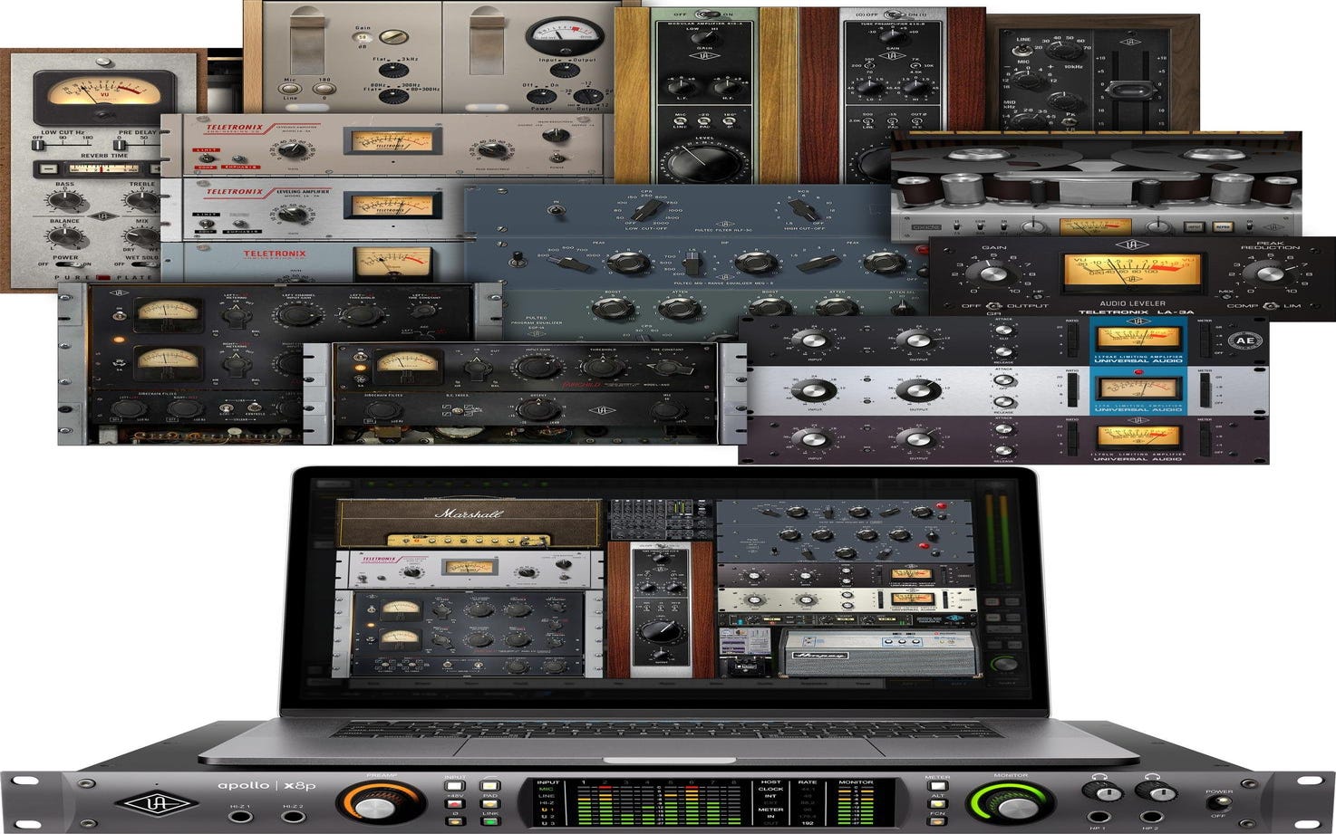 Universal Audio APOLLO x8P Thunderbolt Recording Interface - Heritage Edition