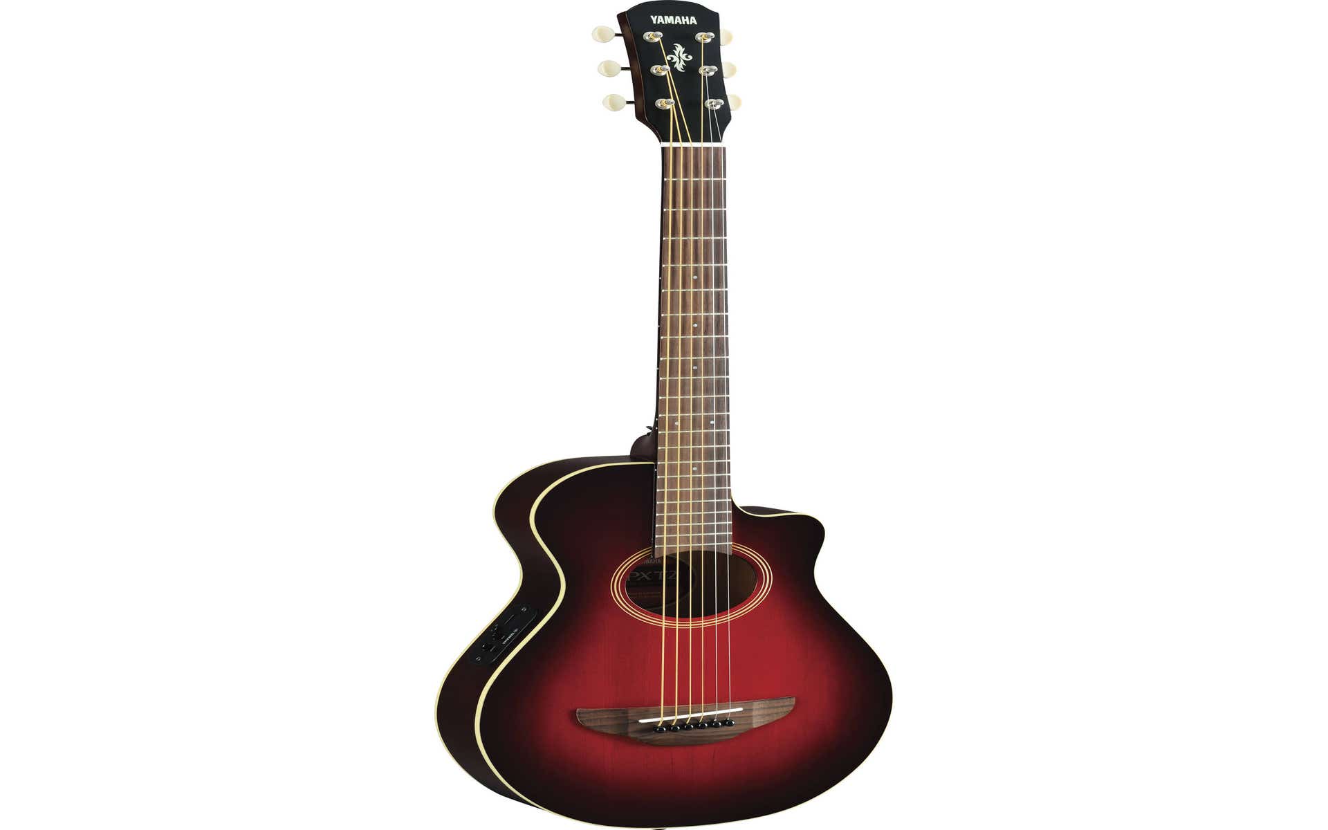Yamaha APXT2 3/4 Acoustic/Electric Guitar w/ Gigbag - Dark Red Burst