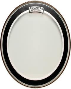 Aquarian 18 Inch Bass Drum Head Clear Single Ply Ski18 Super-Kick I