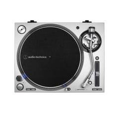 Audio Technica LP140x SV Direct Drive Professional DJ Turntable - Silver