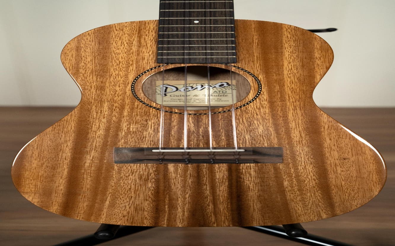 Pono Ukuleles Tenor Deluxe Ukulele - Acacia (PONO-ATD)