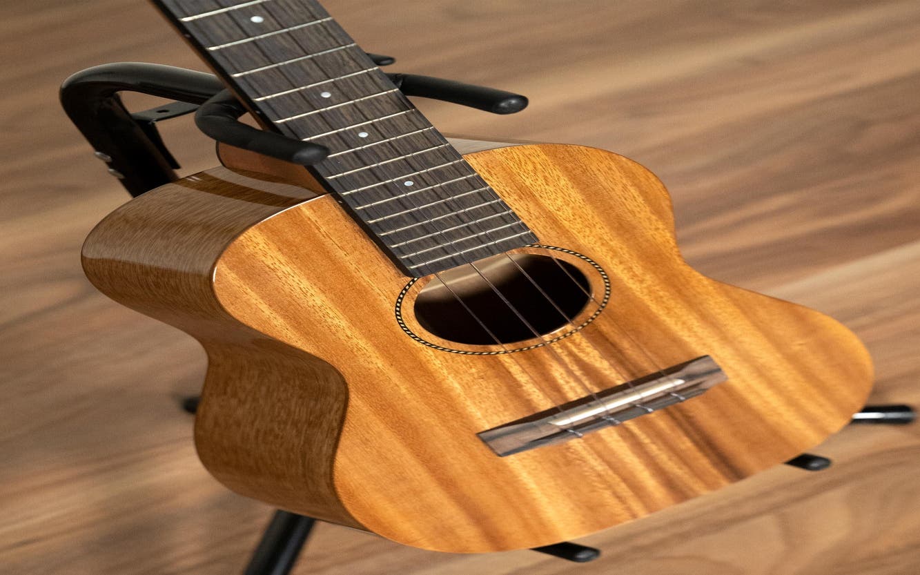 Pono Ukuleles Tenor Deluxe Ukulele - Acacia (PONO-ATD)