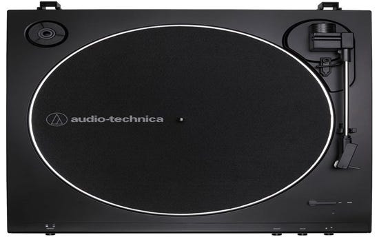 Audio Technica LP60X Fully Automatic Belt-Drive Stereo Turntable - Black