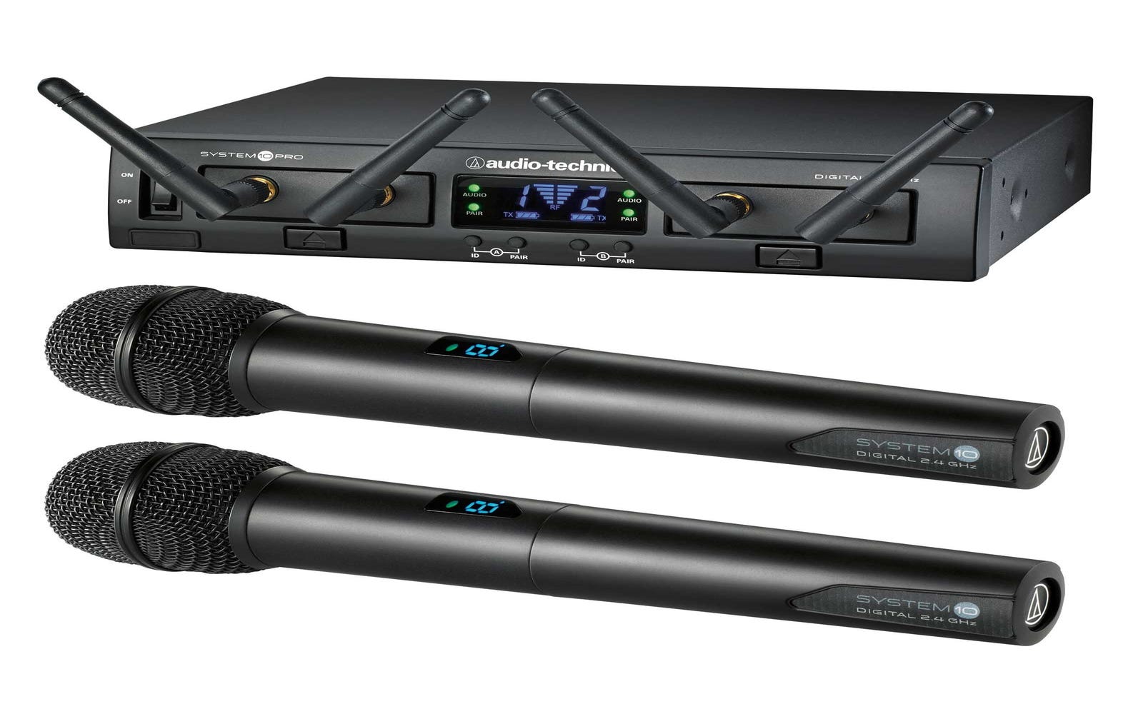 Audio Technica ATW-1322 Dual Handheld Wireless Mic System