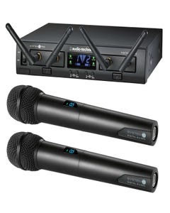 Audio Technica ATW-1322 Dual Handheld Wireless Mic System