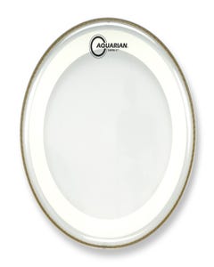 Aquarian MRS2-14 14" Drum Head - Clear w/Studio-X Ring
