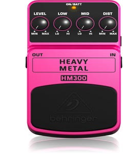 Behringer HM300 Heavy Metal Distortion Pedal