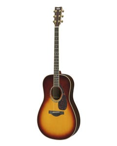 Yamaha LL16ARE Jumbo Acoustic Electric Guitar w/Hard Bag - Brown Sunburst