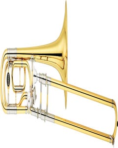 Yamaha YSL882G Tenor Trombone w/Case - Gold Lacquer