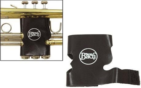 Black Leather Trumpet Hand Guard BA8311B