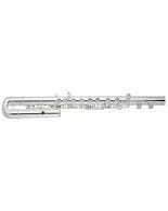 Pearl Bass Flute with Curved Head Silver Plated PFB305 