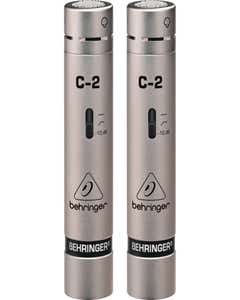 Behringer C-2 Matched Pair Condenser Microphones (C2)
