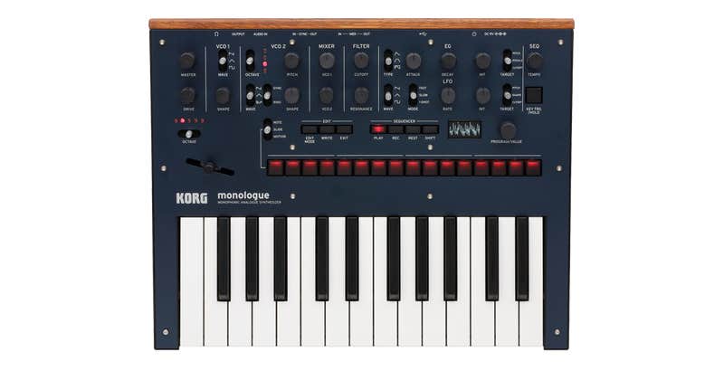 Korg monologue shop midi controller