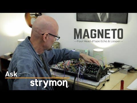 Strymon Magneto Four Head dTape Echo & Looper Eurorack Module