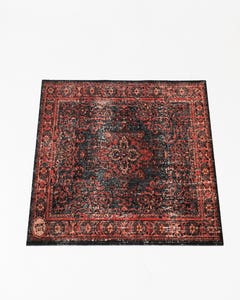 DRUMnBASE VP130 Black Red Stage Mat - 130x90cm (290110)