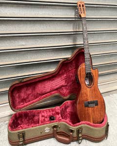 Kala KA-SAB-T-CE Tenor Ukulele w/Pickup + Case - All Solid Australian Blackwood