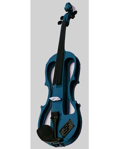 Carlo Giordano Electric Violin 4/4 - Blue (EV202CBL4/4)