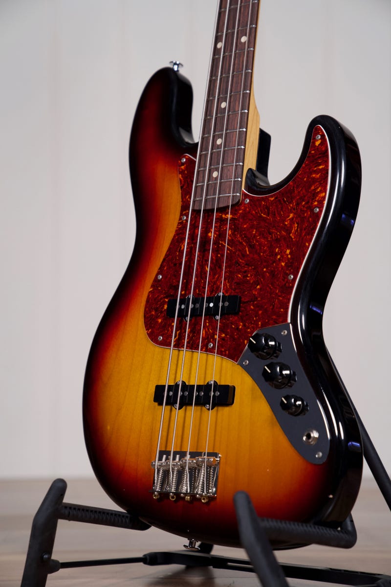 Suhr Classic J Antique 4-String Bass w/Deluxe Gigbag - 3-Tone Burst RW