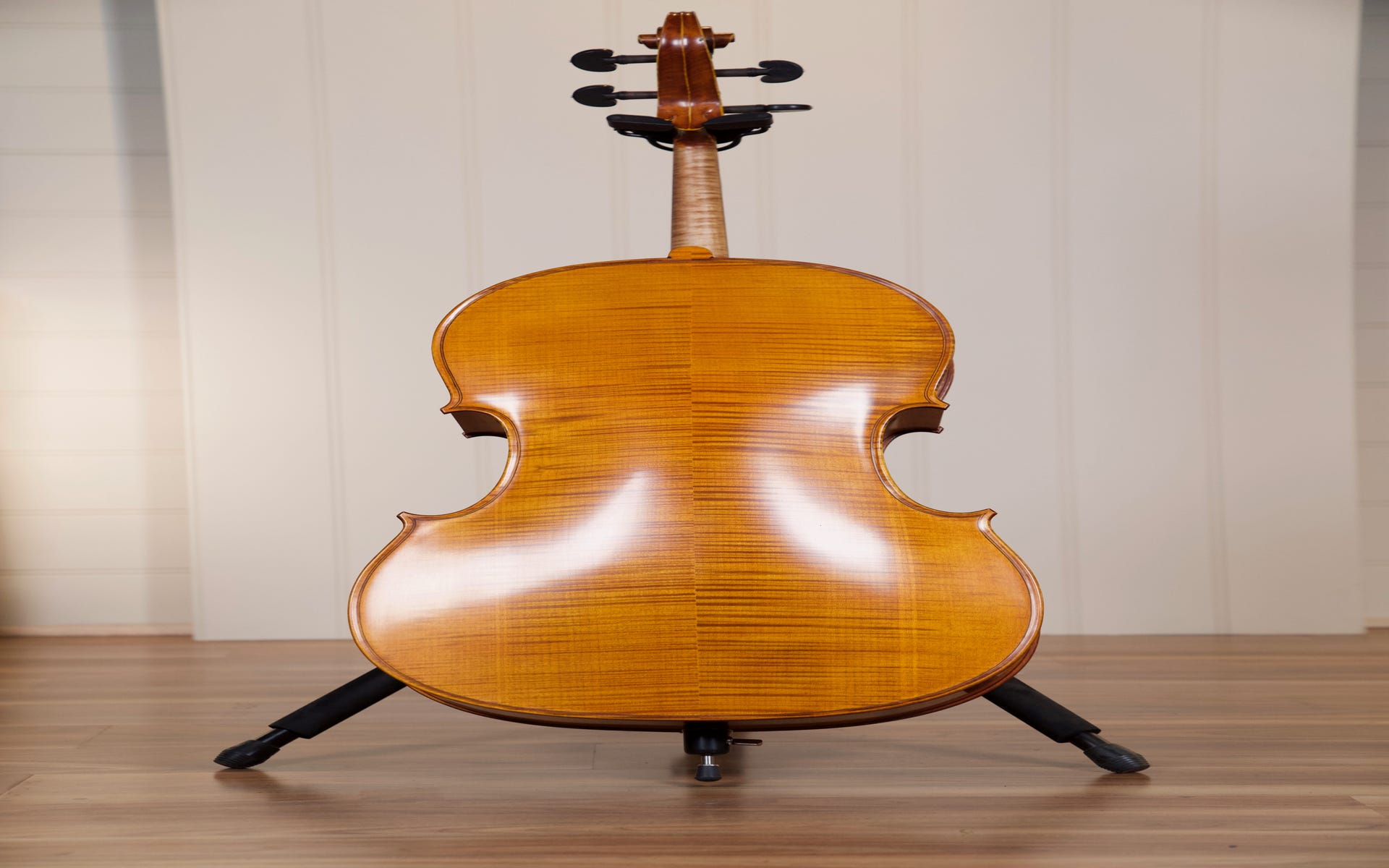 Gliga Vasile 4/4 Cello Outfit - Antique Oil Finish