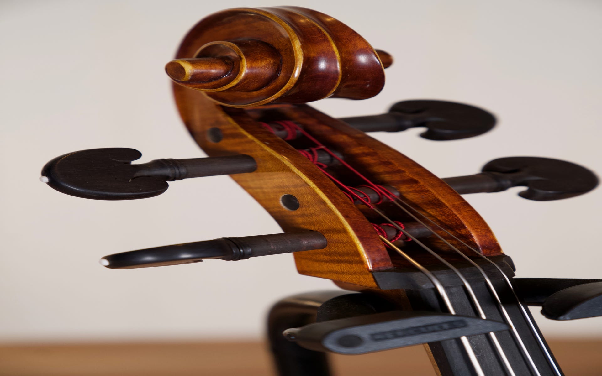 Gliga Vasile 4/4 Cello Outfit - Antique Oil Finish