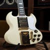 Gibson 60th Anniversary 1961 Les Paul SG Custom w/Sideways Vibrola - Polaris White - One only