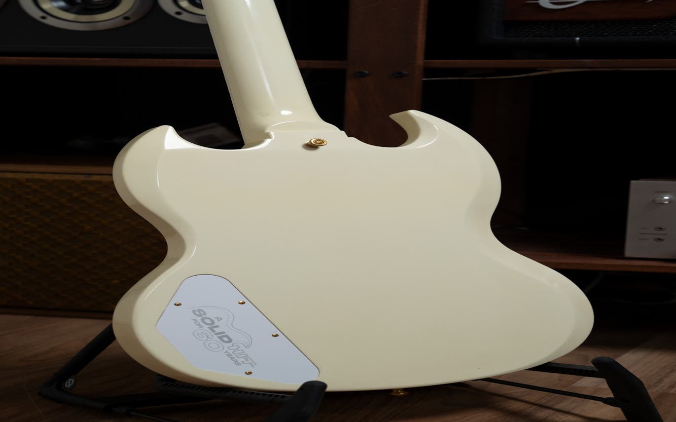 Gibson 60th Anniversary 1961 Les Paul SG Custom w/Sideways Vibrola - Polaris White - One only