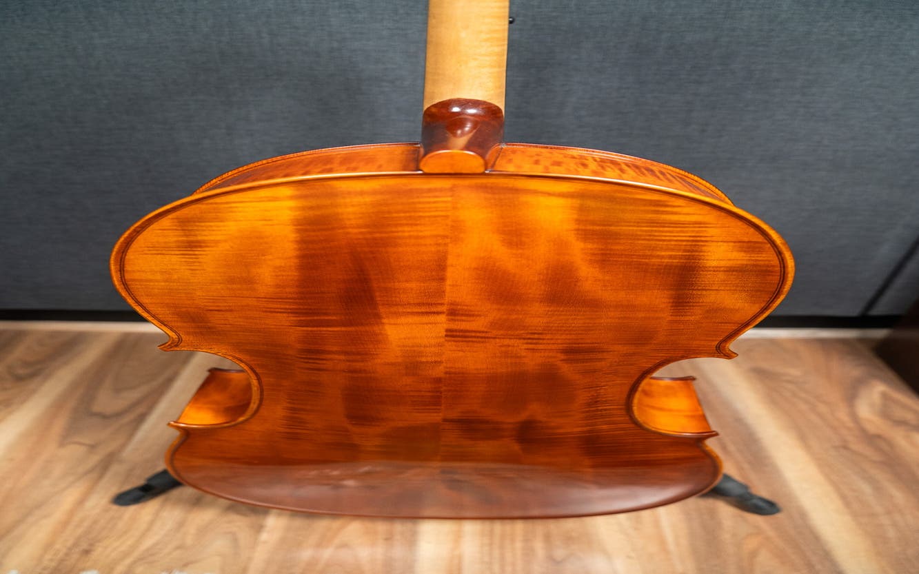 Gliga Vasile Advanced 4/4 Cello - Instrument Only w/Evah Pirazzi Strings