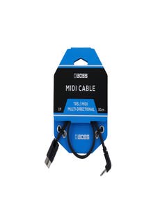Boss BMIDI135 MIDI &gt; Mini TRS cable (1ft)