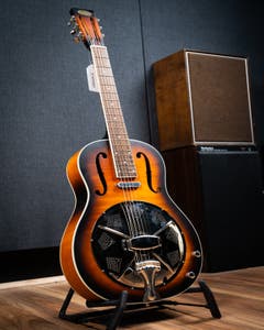 Bourbon Street Single Cone 12 Fret Resonator - Sunburst (BSR-1C12-W)