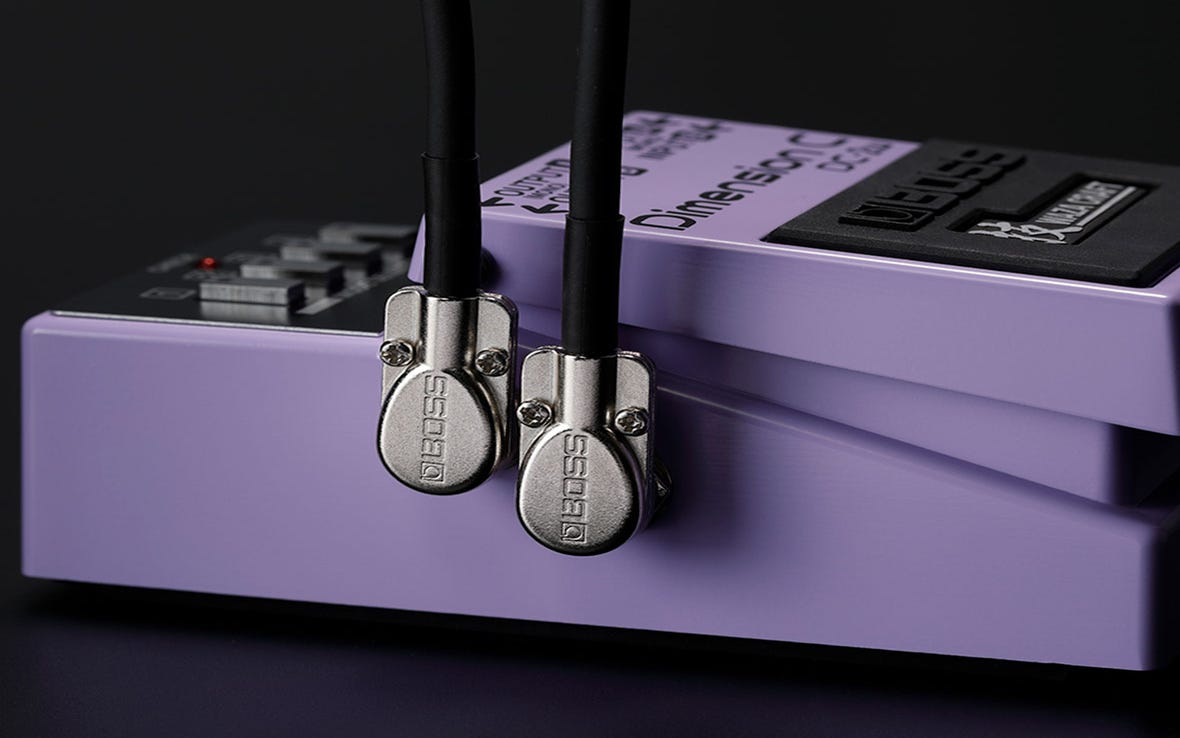 Boss BPC-4 Patch Cable w/Pancake Plugs - 4