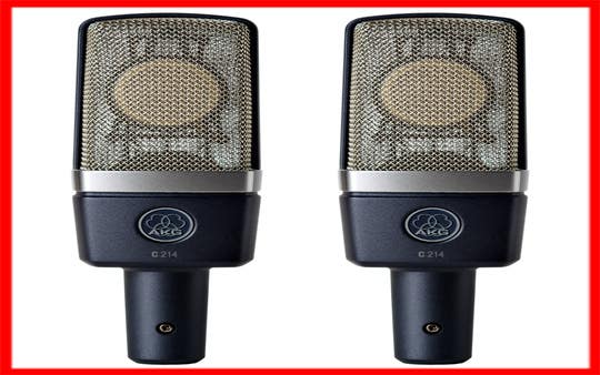 AKG C214ST Large-diaphragm Condenser Microphone - Matched Pair
