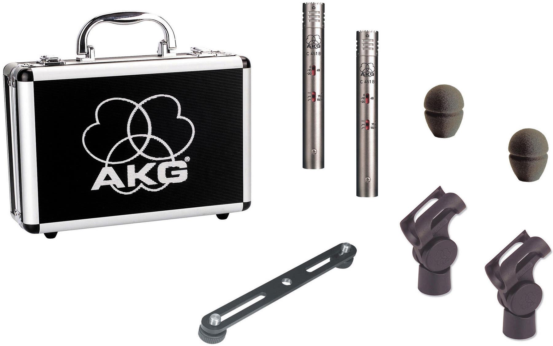 AKG C451BST Small-diaphragm Stereo Microphone - Matched Pair