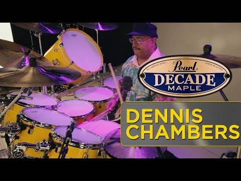 Pearl Decade Maple 5pc Fusion Drum Kit - Shell Pack - Gloss Deep Red Burst