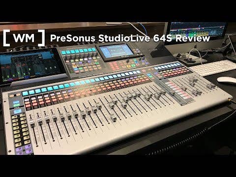 Presonus StudioLive 64S Digital Mixer w/Studio One Artist