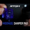 Moongel CLEAR Drum Damper Pads by Rtom (Moon Gel)