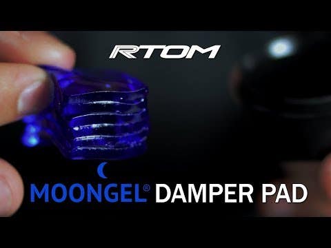 Moongel CLEAR Drum Damper Pads by Rtom (Moon Gel)