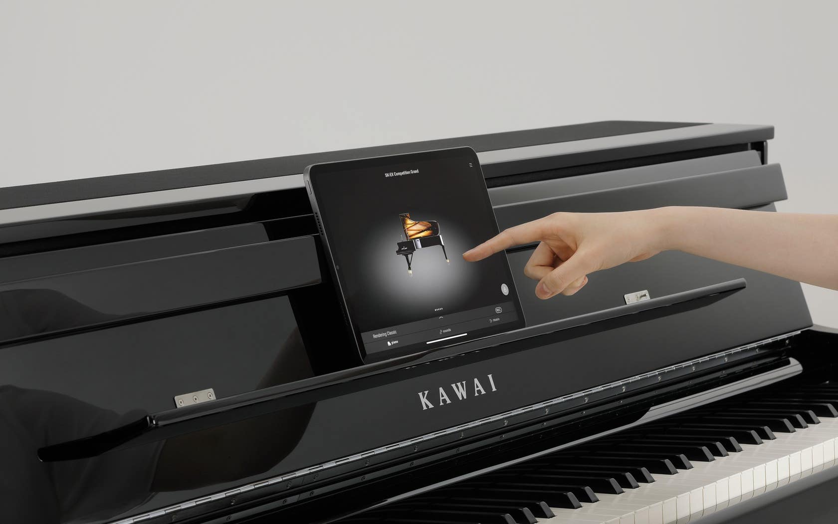 Kawai CA901 EP  Concert Artist Digital Piano w/Matching Bench - Ebony Polish