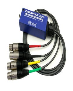 Radial Catapult Mini TX Compact Cat 5 Analog Snake (Female XLRs)