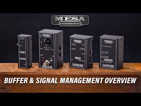 Mesa Boogie High-Wire Dual Buffer and Output Boost