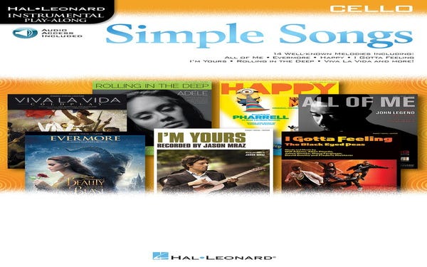 Simple Songs For Cello Bk/Ola