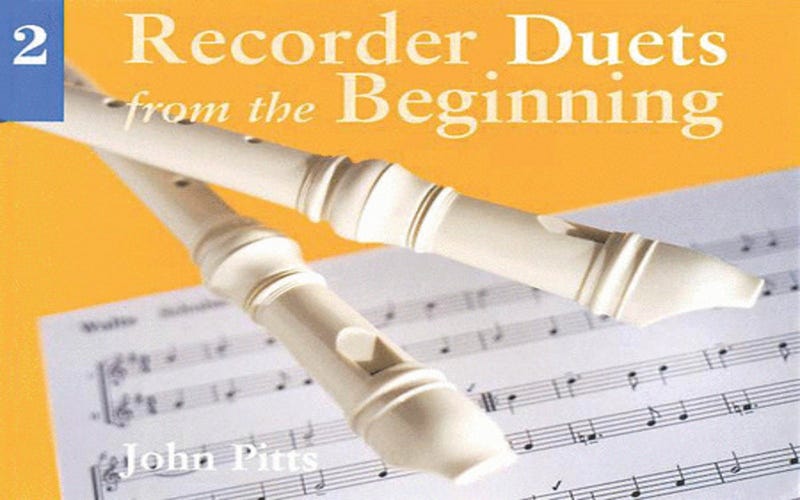 Recorder Duets From The Beginning Bk 2 Students