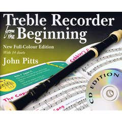 TREBLE RECORDER FROM THE BEGINNING - BOOK/CD / PITTS (CHESTER)