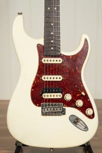 Luxxtone Guitars Choppa S w/Case - Aged White (#526)